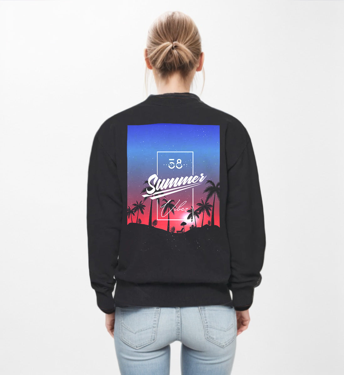 FIFTY58EIGHT - Summer Vibez - RADDER RELAXFIT SWEATSHIRT