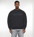 FIFTYEIGHT BLUE ROSE - LEDGER DRY OVERSIZED SWEATSHIRT