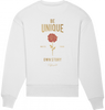 FIFTYEIGHT ROSE - BE UNIQUE - RADDER RELAXFIT SWEATSHIRT