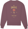 FIFTYEIGHT ROSE - BE UNIQUE - RADDER RELAXFIT SWEATSHIRT