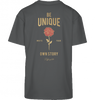 FIFTYEIGHT ROSE - BE UNIQUE - HEAVY OVERSIZED T-SHIRT